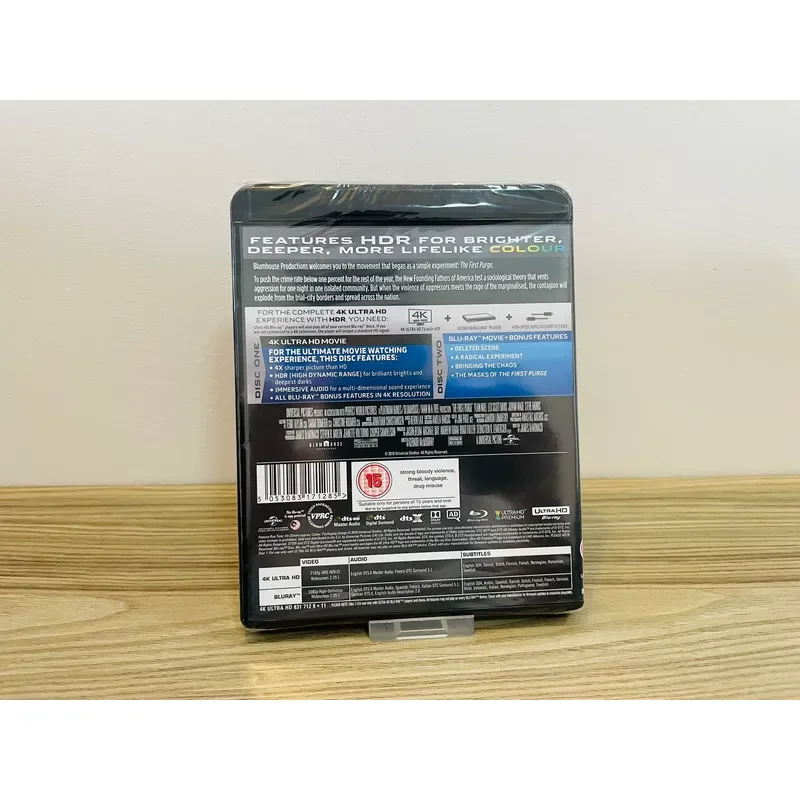 British Version 4K Blu Ray Human Removal Project 4 With Chinese Subtitles