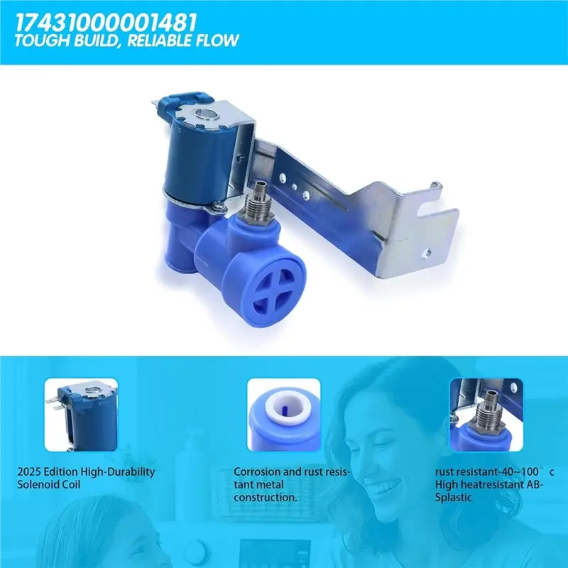 A84E-Restores Ice-Maker & Water Dispenser Flow For Midea Restores Ice-Maker Refrigerator Replacement Parts