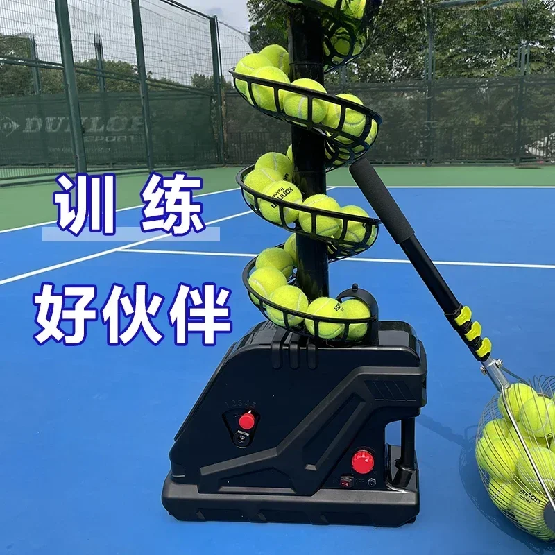 apply to Portable Tennis Ball Machine Small Portable Automatic Throwing and Feeding Ball Sparring Training Machine