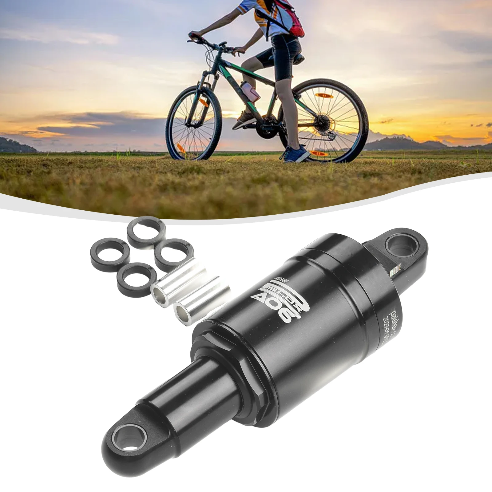 

Brand New Mountain Bike Rear Shock Absorber Rear Shock 125MM 150MM 165MM 190MM 9/20/31/41/51 Mm For Some Scooters