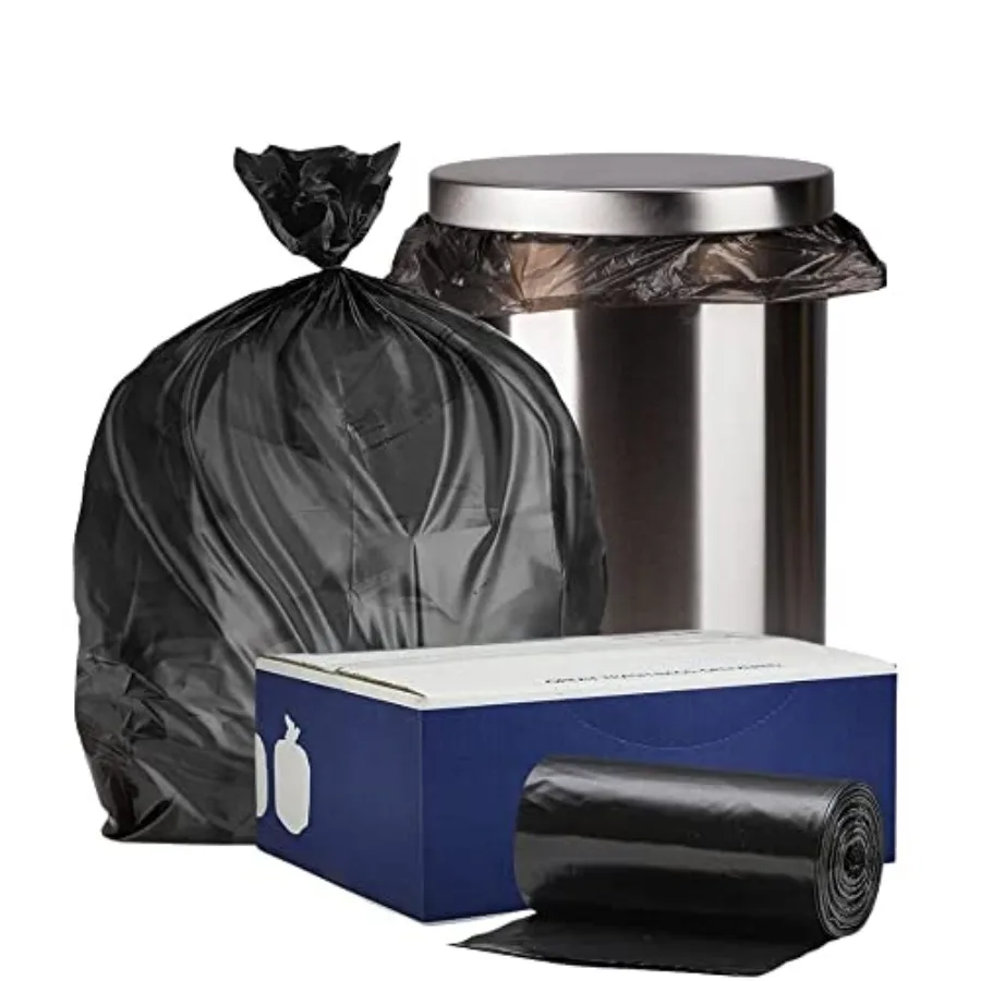 

7-10 Gallon Trash Bags High Density 24X24 1000/Case 8 Microns