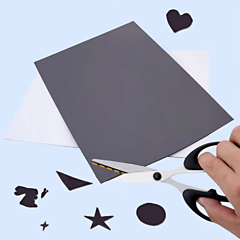 5/10pcs A4 Magnetic Photographic Paper Printable Magnetic Sheets Make DIY Refrigerator Photo Magnet Inkjet Printing Glossy/Matte