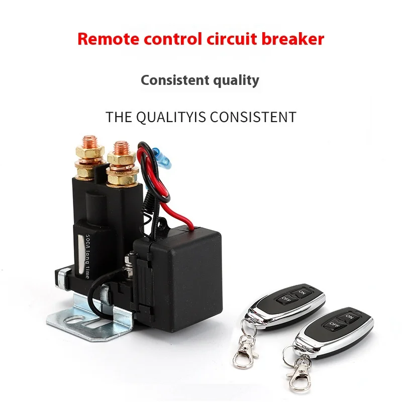 Car Battery Remote Control Power-off Switch12V24VIntelligent Remote Control Master Switch for Anti-Leakage and Power Loss Car