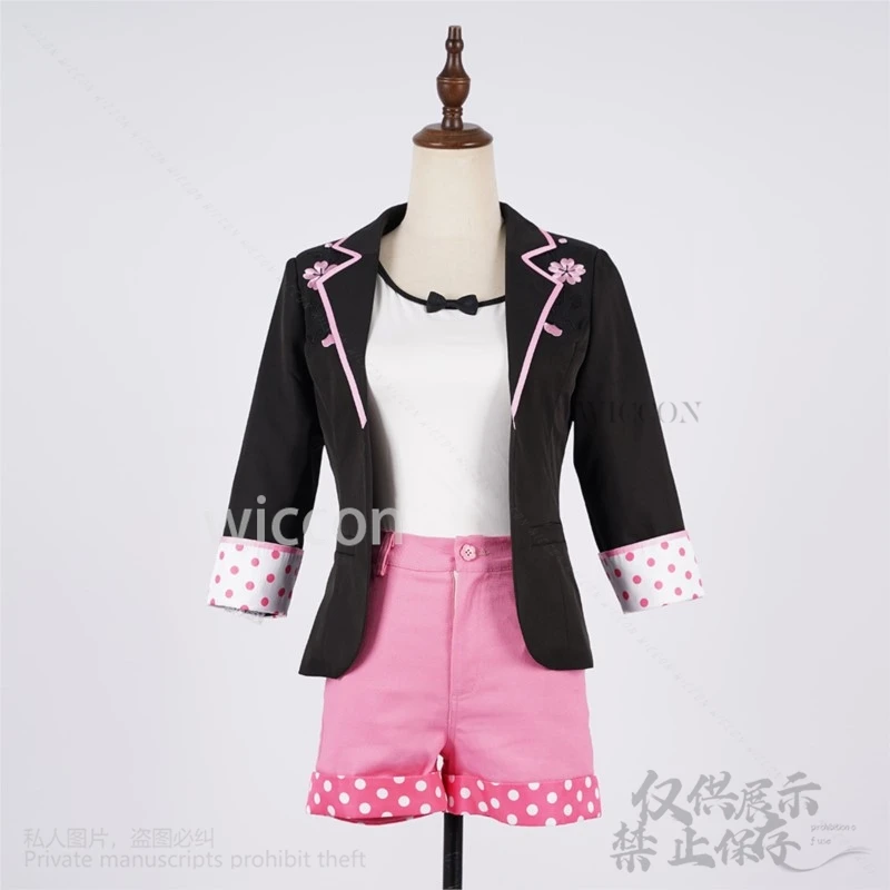 Comic Con Anime Ladybuu Cosplay Reddy Kostüm Schwarzer Mantel Rosa Speck Jirai Kei Mädchen Frau Perücken Miraculouss Kawaii Jk Angepasst
