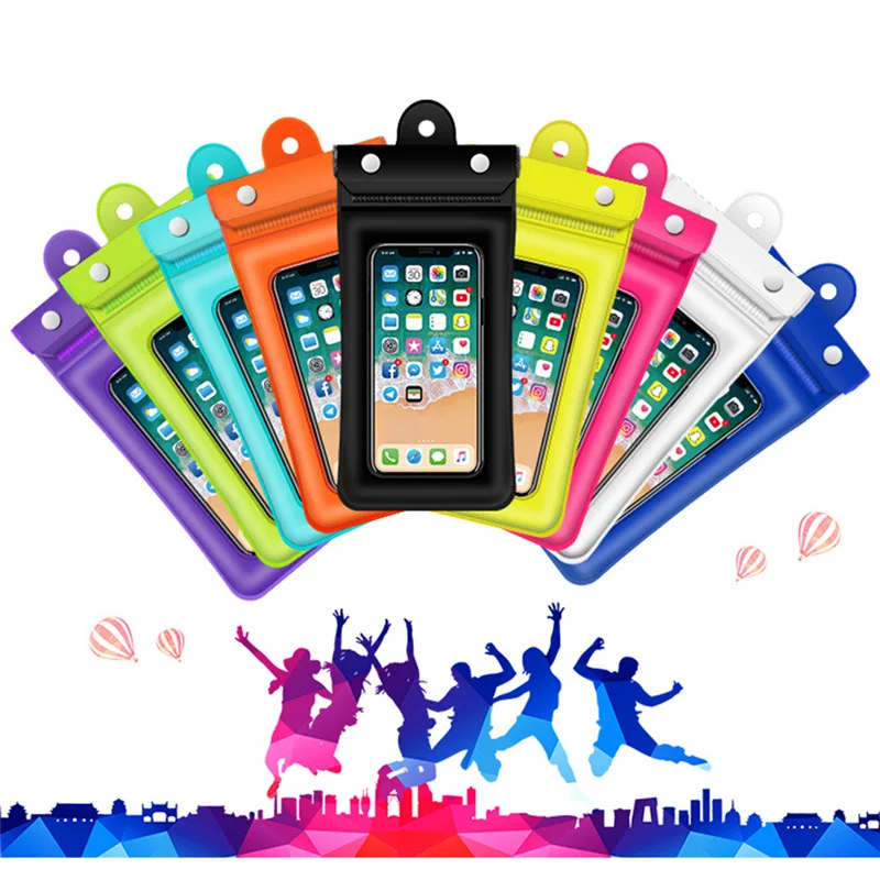 Waterproof Mobile phone Protective Bag Cell Phone Case for iPhone 16 15 Pro Max Samsung S25 Ultra Xiaomi  Huawei Waterproof Bag