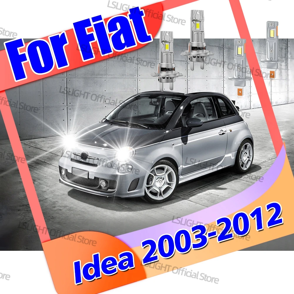 

2/4x дальний ближний свет 3570 CSP 6000K 30000LM Plug&Play для Fiat Idea 2003-2012 Punto 2003-2010 CROMA 194 2005 2006 2007 Фари
