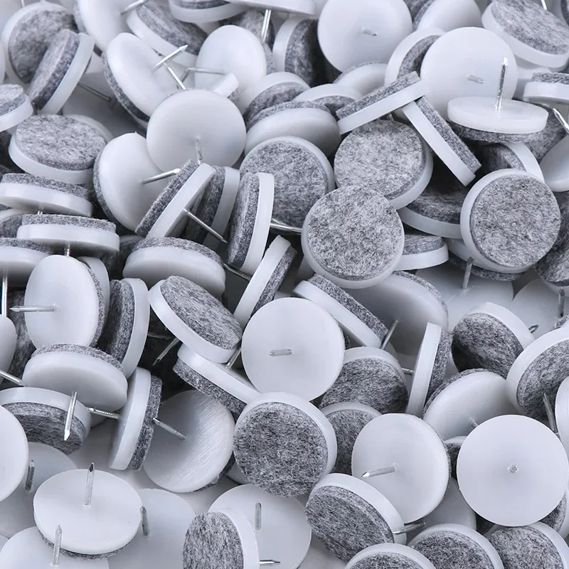 10 pezzi di feltro di plastica borchie per pavimenti mobili mobili per sedie da tavolo tappetini antigraffio per pavimenti a prova di umidità tappetini per gambe da tavolo