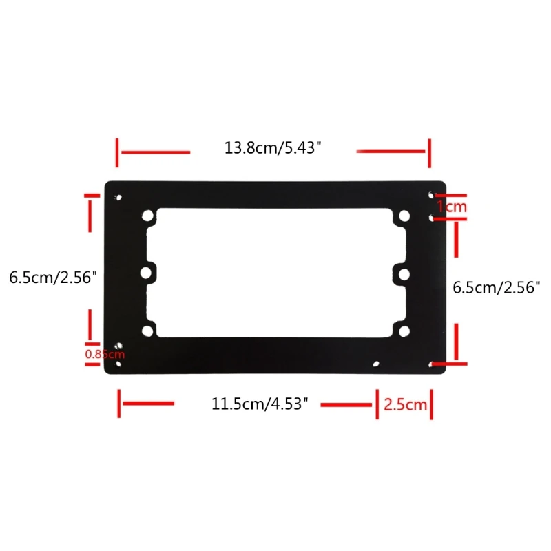 Atx to SFX Power Supply Adapter All Aluminum Anodized ATXLarge Power To SFX Small Power Conversion Rack Bracket image 6