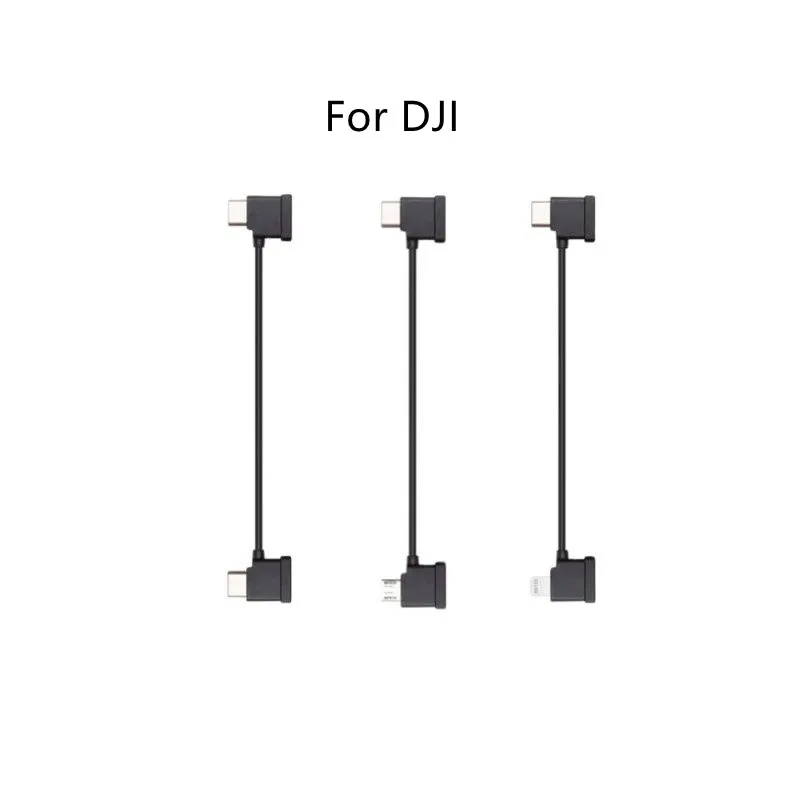 For DJI RC-N1 RC Cable Fro USB Type-C/Standard Micro USB/Lightning RC-N1 RC Cable Accessories Connects Remote