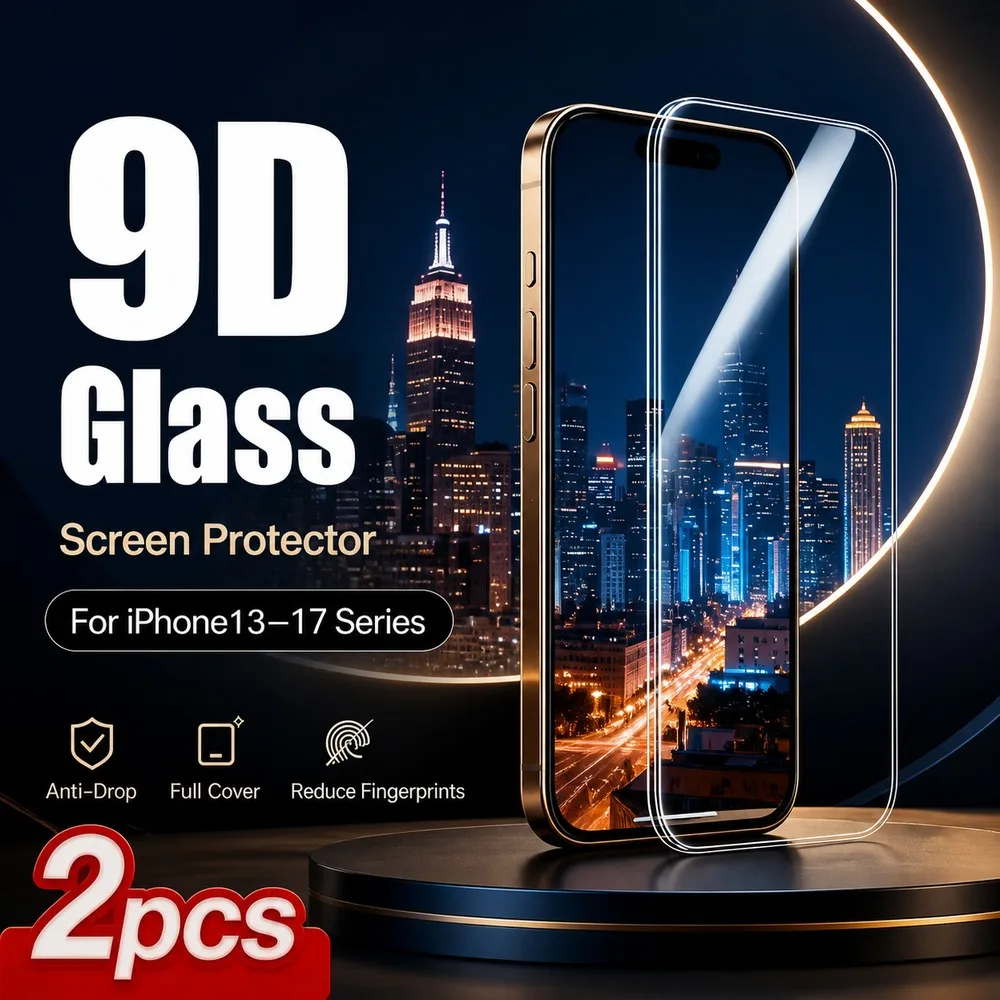 2 Stück Panzerglas für iPhone 18 17 16 15 Displayschutzfolie für iPhone 14 13 12 11 Kratzfest Bruchsicher Wasserbeständig HD