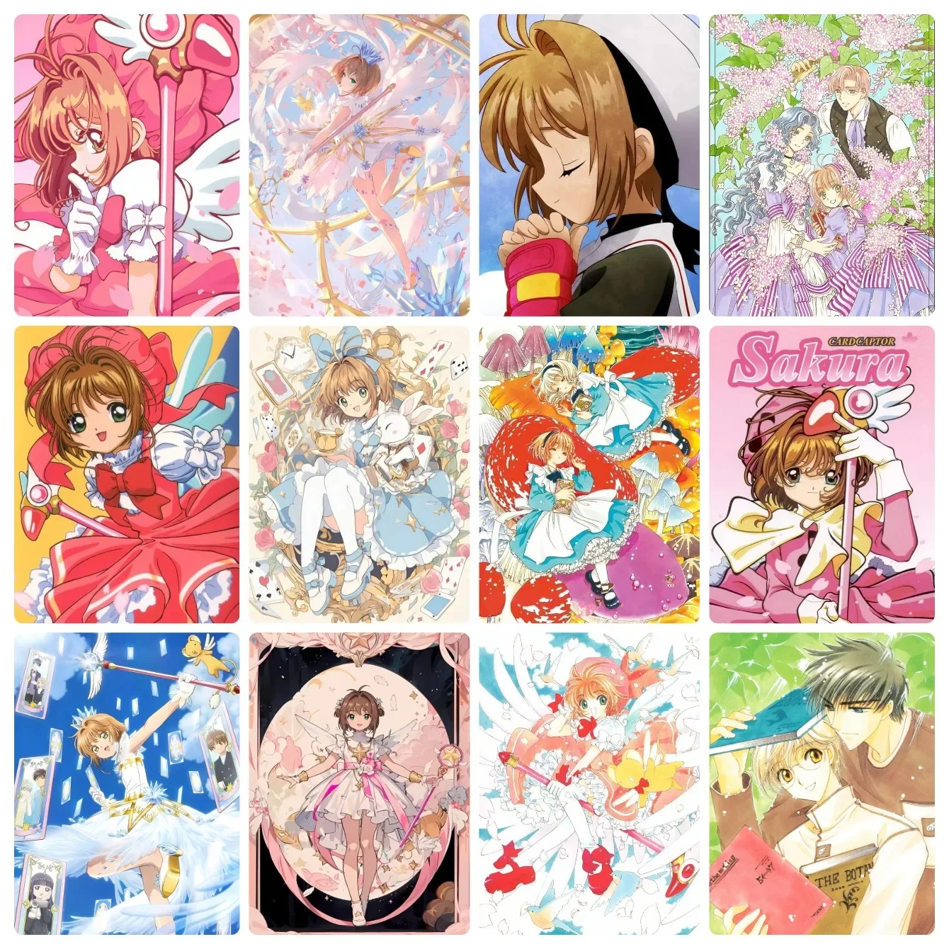 Diamond Painting Cardcaptor Sakura Anime Kawaii Mosaic Handmade Art Round/Square Diamonds Exquisite Gift Home Decor
