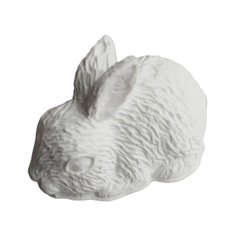 Food-grade Silicone Sugarcraft Mould 3D Rabbit Bunny Shape Cake Decoration Tool Gift for Baking Lover Easy to Use Clean DropShip