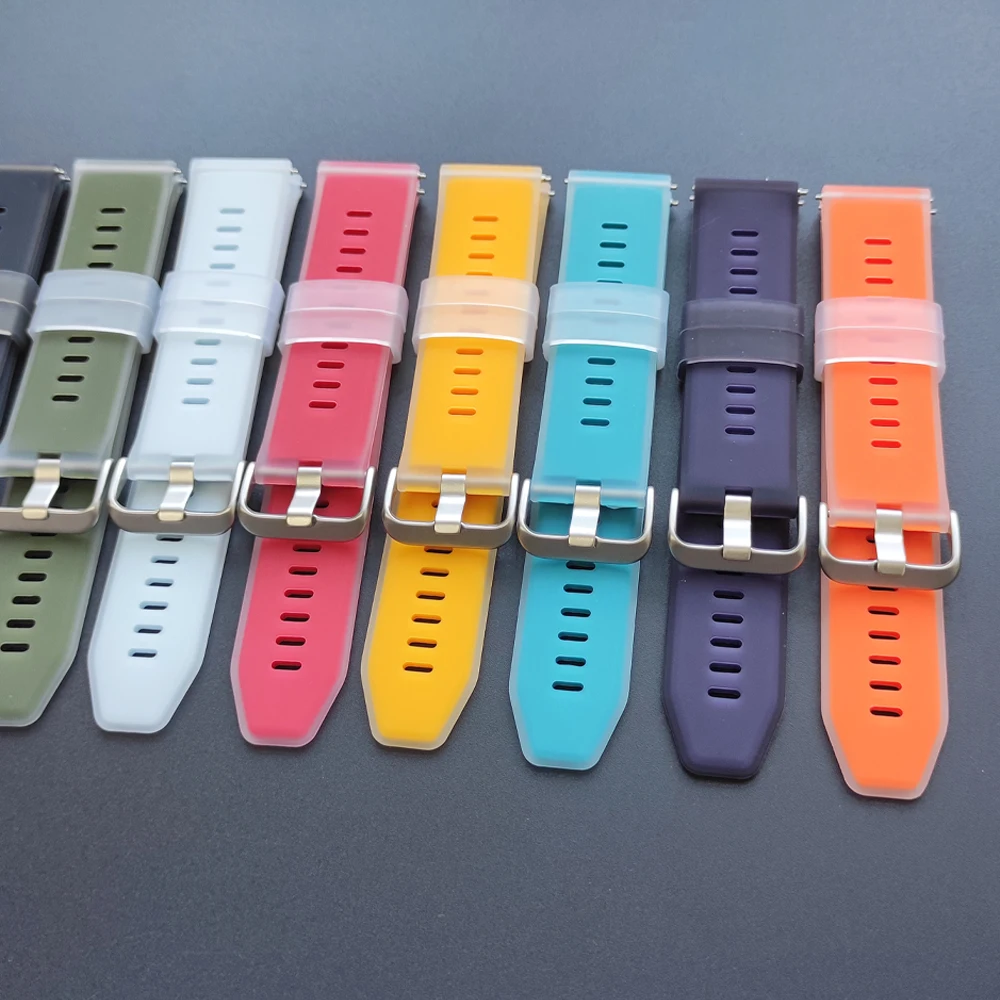 22mm Sports Silicone Strap For Redmi Watch 5 Active 5 Lite SmartWatch Soft Waterproof Band For Xiaomi Watch 2 Pro/color 2/S4 S1