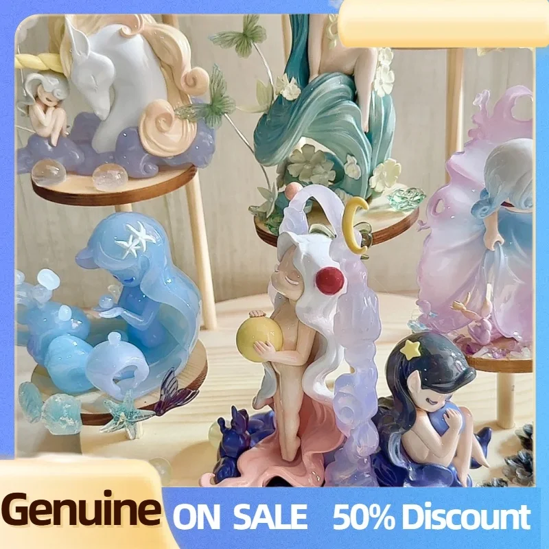 

Genuine Sleep Dreamland Elves Series Blind Box Cute Pvc Figure Collectible Desktop Toy Mystery Box Decoration Gift Toys