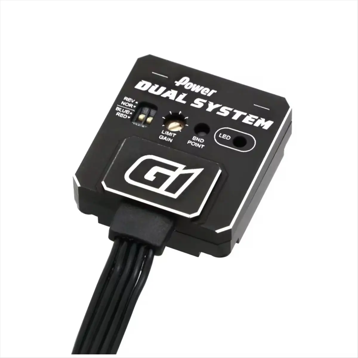 ■★New Arrival Fashion  G1 RC Car Gyro Dual System Racing Gyroscope CNC Metal Case for RC Car Parts DIY Assembly Upgrading