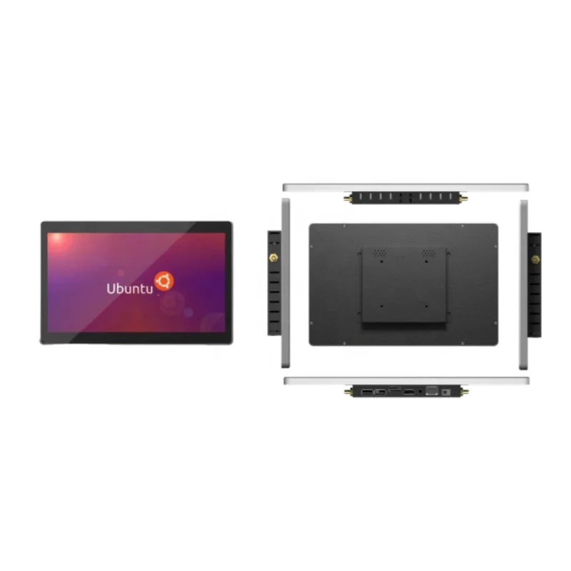 

13.3-inch human-machine interface touch screen panel computer, optional window 10 object factory automation