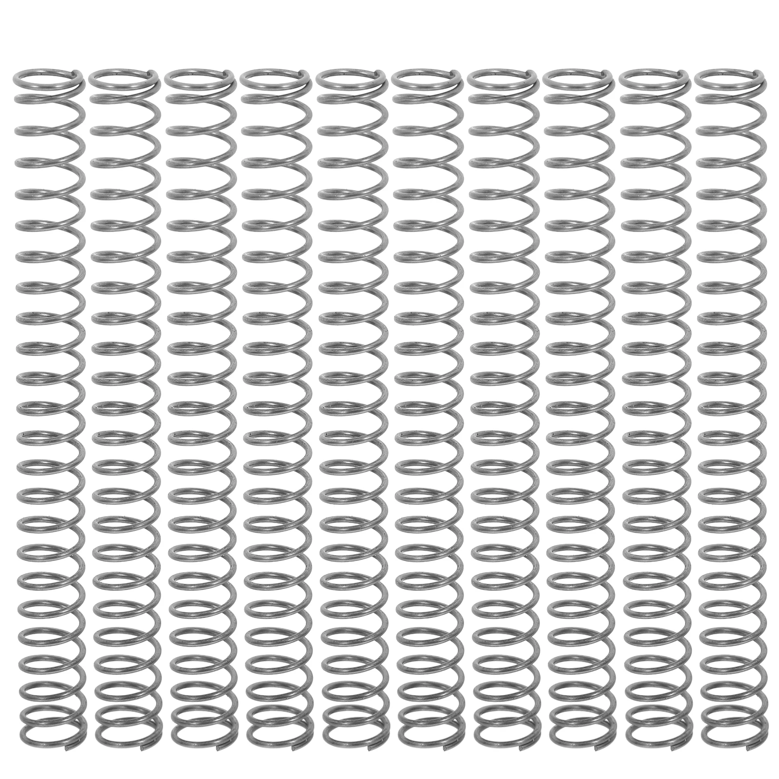 

10pcs Compression Spring Iron Mechanical Diy Spring Kit For Repairs Multi-Use Closed Mini Springs Hardware Tools