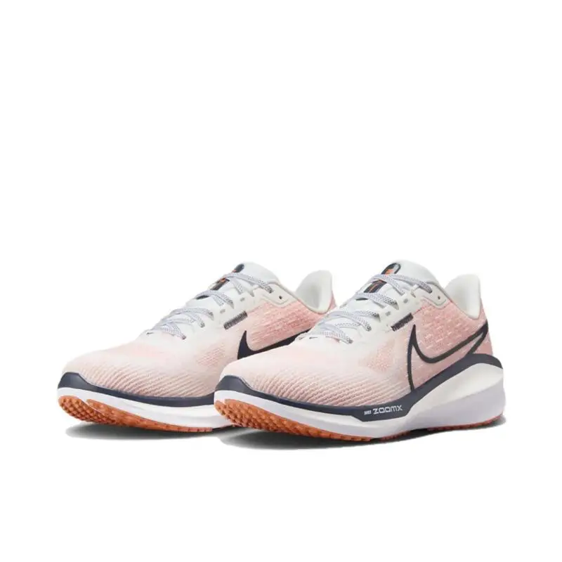 Nike Air Zoom VOMERO 17 Stylish Leisure Snug Portable Brief Non-skid Running Shoes White/Pink FB1309-102