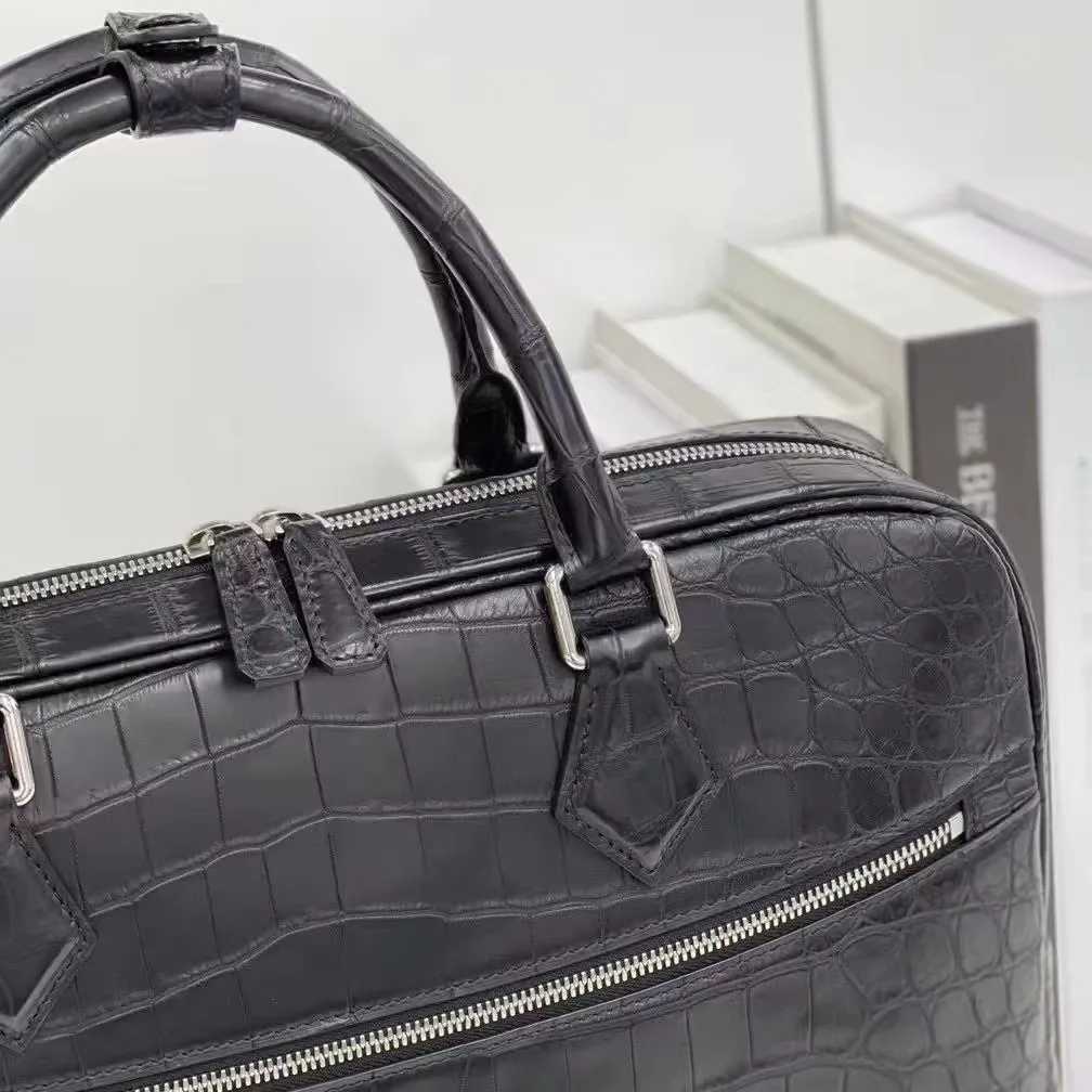 yingshang new men handbag male crocodile bag business office bag laptop bag male