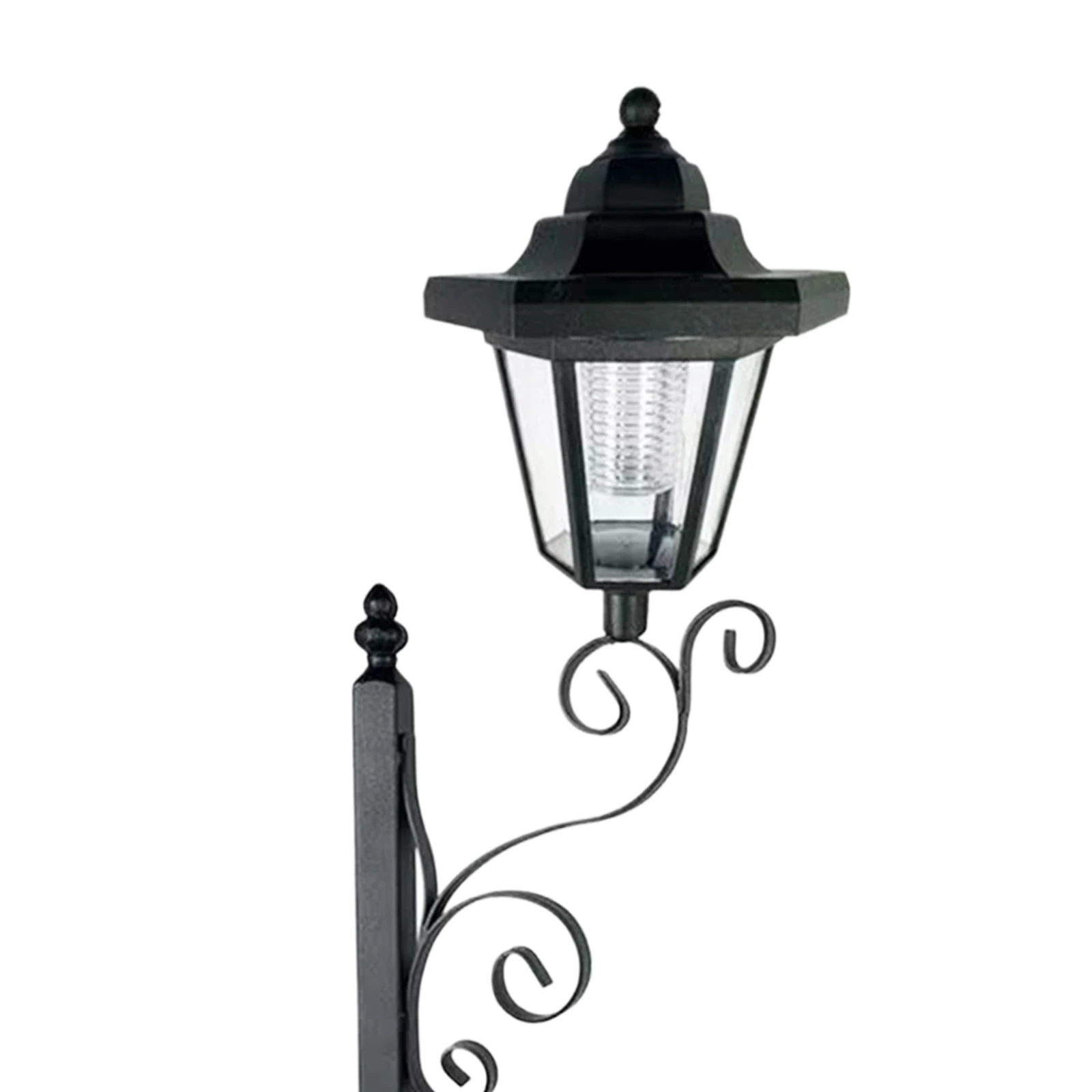 Wall Mounted Solar Garden Light Waterproof IP54 Solar Powered Pathway Light with Planter Front Porch Decor (No Flowers Included)