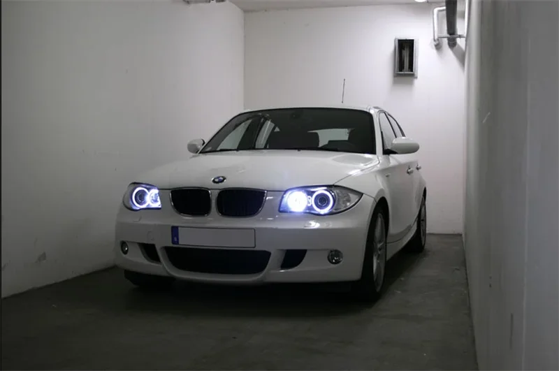 Żarówki LED BMW Angel Eyes Ring do BMW serii 1 E87 LCI 116i 116d 118i 118d 120i 120d 123d 130i 2008-2011 120W H8