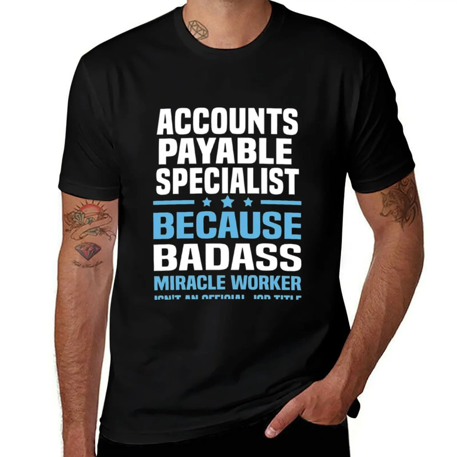 Accounts Payable Specialist T-Shirt Minimalist Graphic Tee Shirt T-Shirt