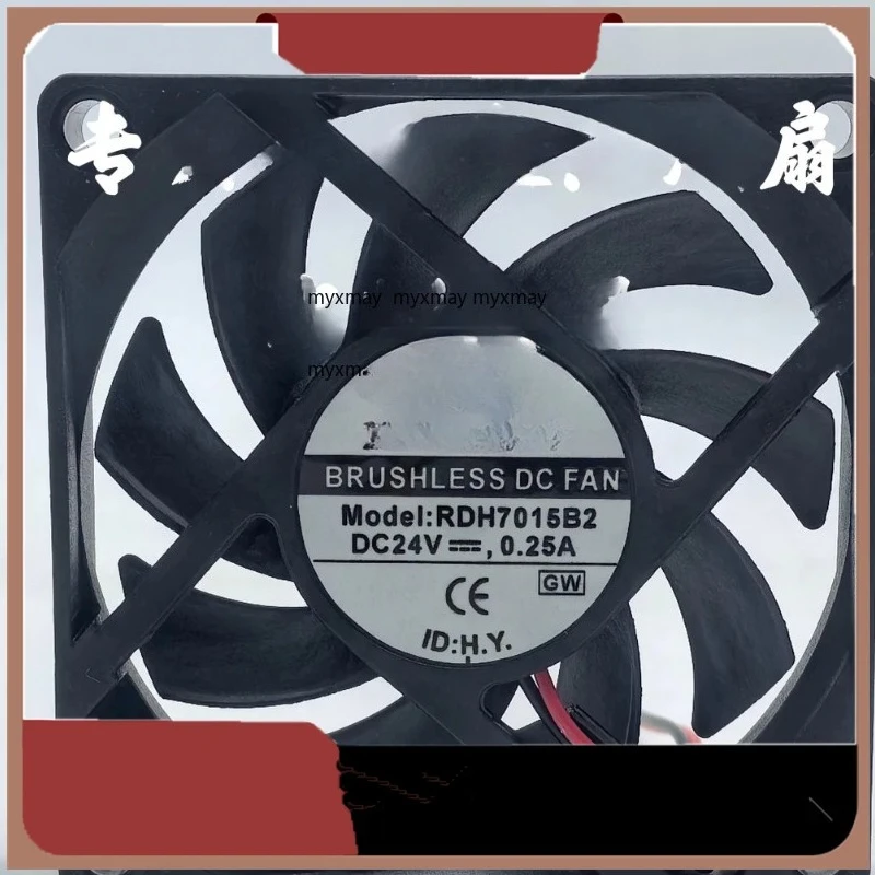 

Новый вентилятор-кулер для RDH7015B2 DC24V 0,25A 7cm7015 Инверторный охлаждающий вентилятор с большим объемом воздуха 70x70x15 мм