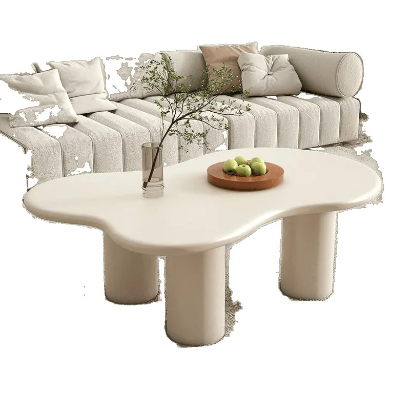 

Coffee table, living room, household, small apartment, cream style Internet celebrity simple, small table