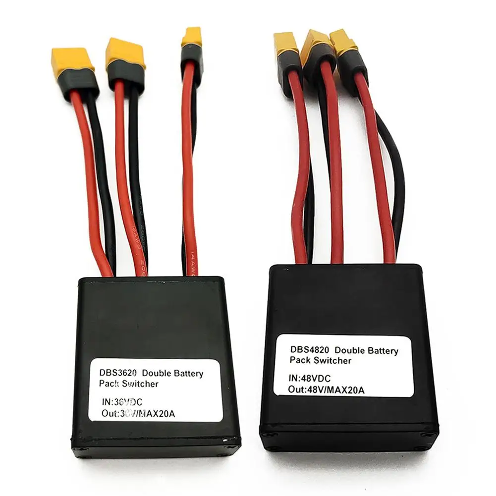 

Ebike Double Battery Pack Discharge Converter 36V/8V 20A 500W Maximum Dual Battery Pack Switch Balance Discharger Dropship