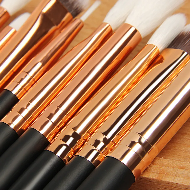 Ensemble de pinceaux de maquillage violets, 12 pièces, fond de teint, poudre, Blush, ombre à paupières, lèvres, outils de mélange pour femmes débutantes