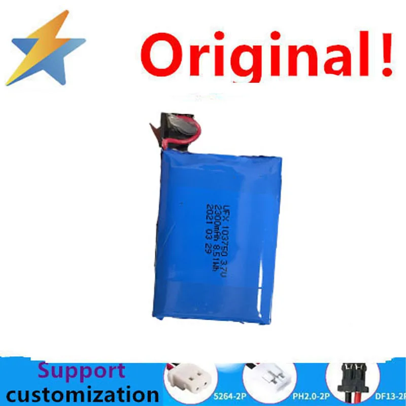 buy more will cheap 3.7V 103750 capacity lithium battery 2300mAh smart watch positioning phone remote control charging 402022