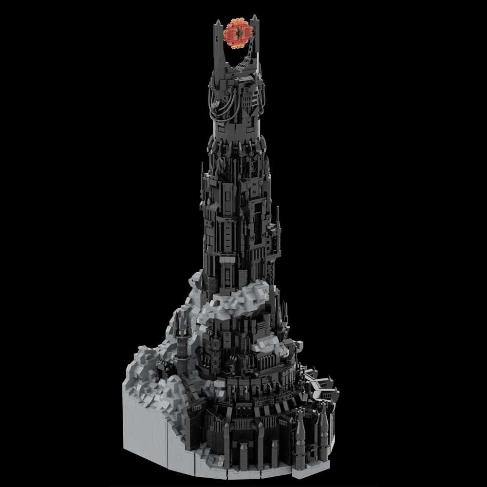 

MOC-126262 Dark Tower Greatest Fortress in Middle-earth from Movie 5996 Parts
