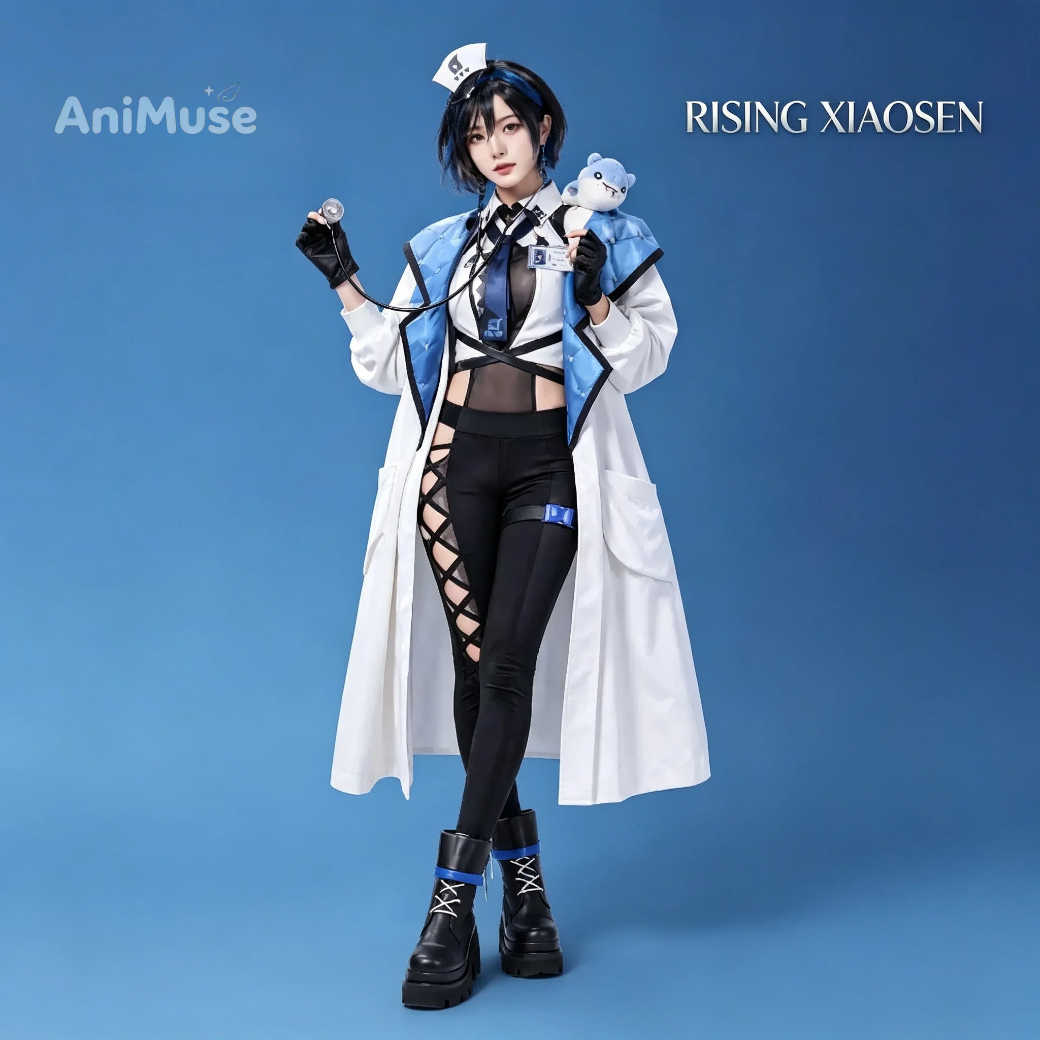 Komori Samekari Cosplay Costume Anime Full Set Halloween Role Play Clothes AniMuse