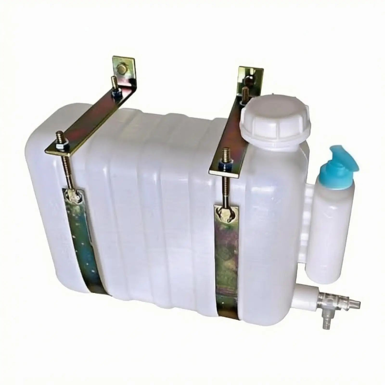Vehicle Mounted Industrial Water Tank for Hand Washing Portable Truck Wash Bucket with Faucet and Bracket