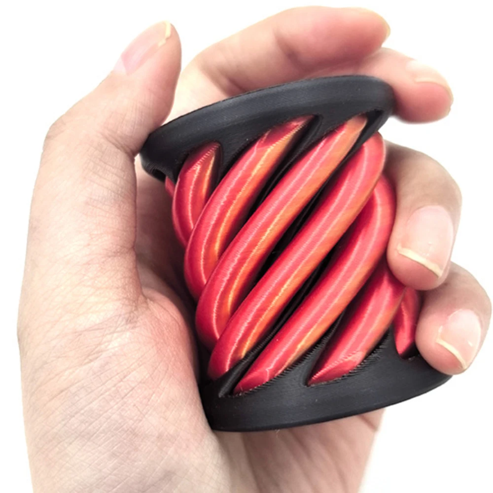 ثلاثية الأبعاد المطبوعة اللولب المسمار الدورية اللعب الإجهاد الحد أداة الهرم Passthrough النحت دوامة مخروط الحلي ديكور المنزل