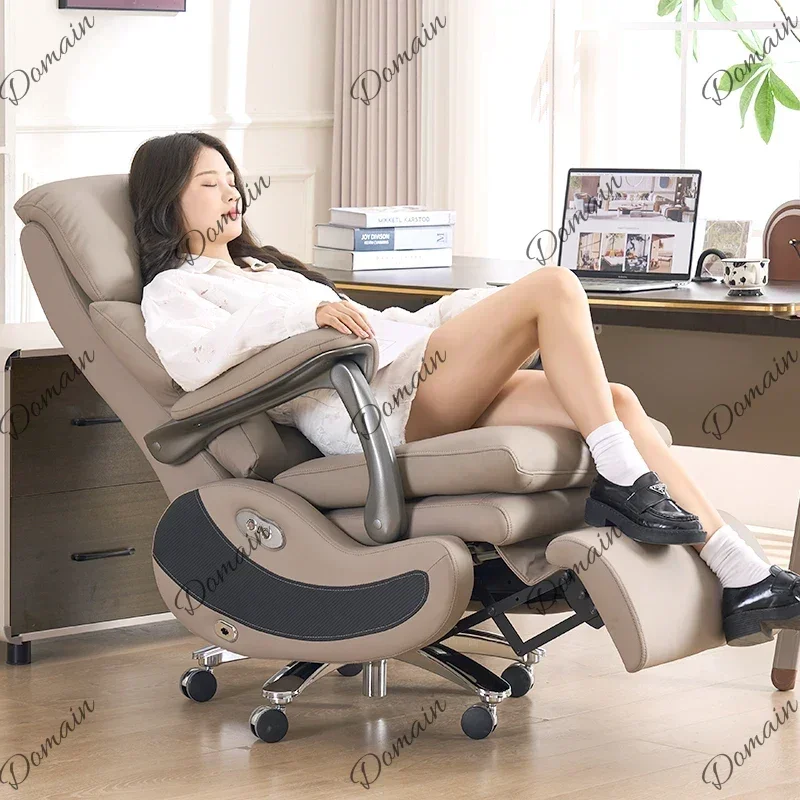 BW Swivel Luxury Boss Chair Electric Massage Executive Modern High Quality Chair Aesthetics Comfortable Bureau Meuble Furniture