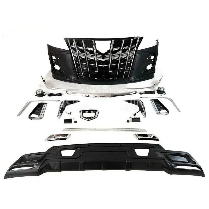 

High Quality LX Design Body Kit Car Bumpers for Toyotas Innova Crystal 2012-2015