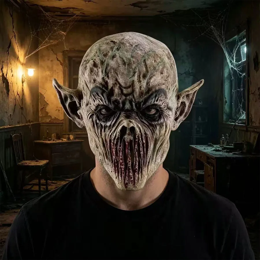 Halloween Scary Monster Mask R - Latex Alien Mask Realistic 评论和价格