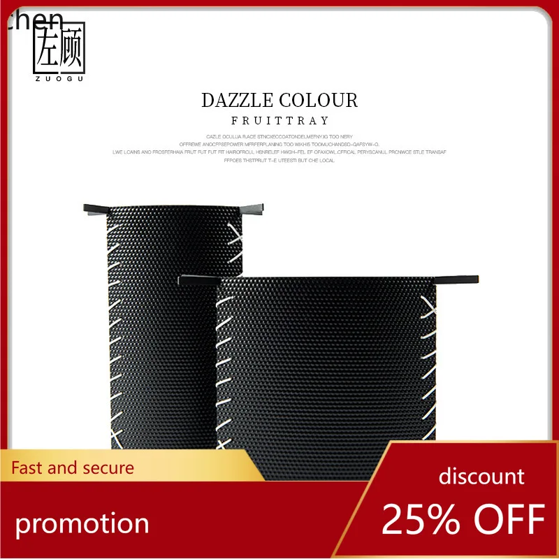 

YFY Creative Black Metal Flower Vase High-End Flower Arrangement Design Modern Light Luxury Italian Minimalist Living Room