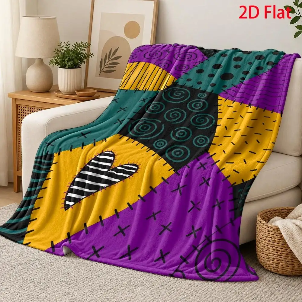 Aztec geometric throw blanket colorful native tribal diamond triangle decorative cover for couch bedroom travel camping home