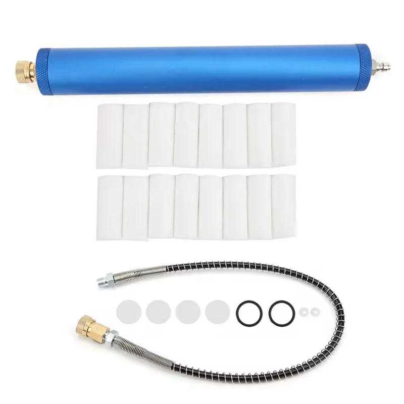 Super Sale 30mpa High Pressure Air Filter Set with 20 Filter Elements Hose Connector for Inflator Air Compressor Filter