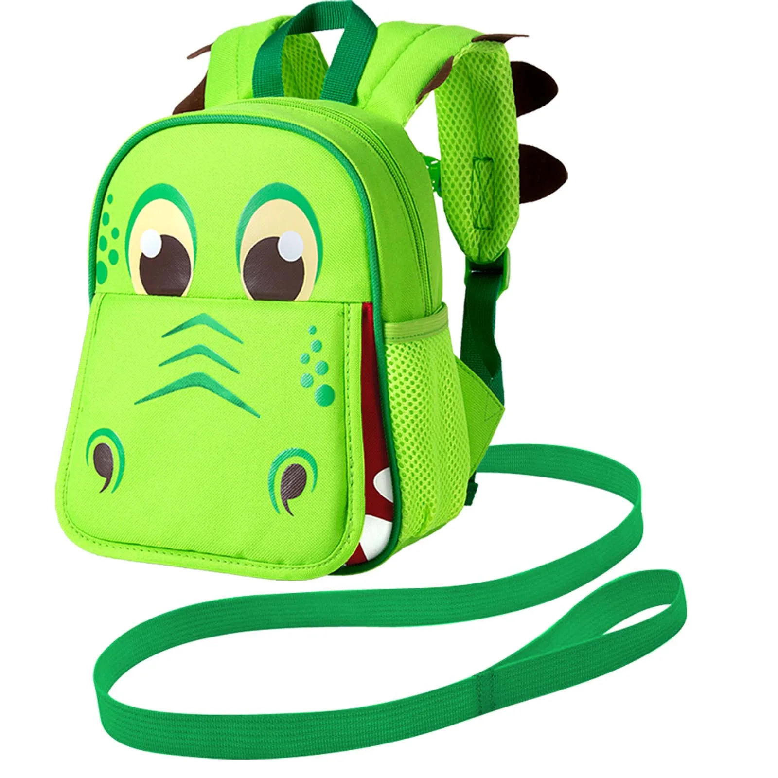 

Toddler Backpack Leash with Removable Tether – 9.5-inch Safety Harness Featuring Dinosaur Design