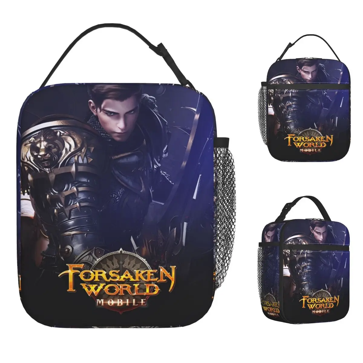

Forsakens World видеоигры термоизолированные сумки для обеда для школы портативная сумка для еды контейнер термохолодильник ланч-боксы