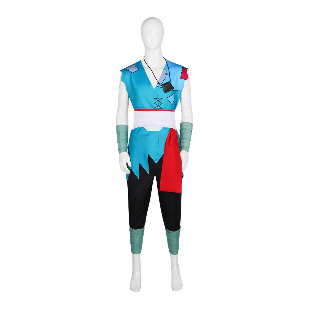 

Game Skeleton Panji Cosplay Costume Panji Tengkorak Patchwork Uniform Man Halloween Carnival Cosplay Panji Clothes