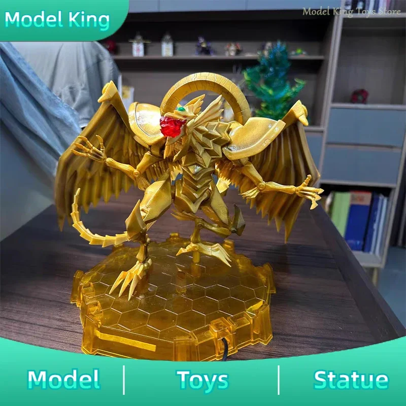 22cm Yu-Gi-Oh anime Figure The Winged Dragon of Ra Figures PVC Statue Collectible Model  Desk Decoration Kids Birthday Toys Gift