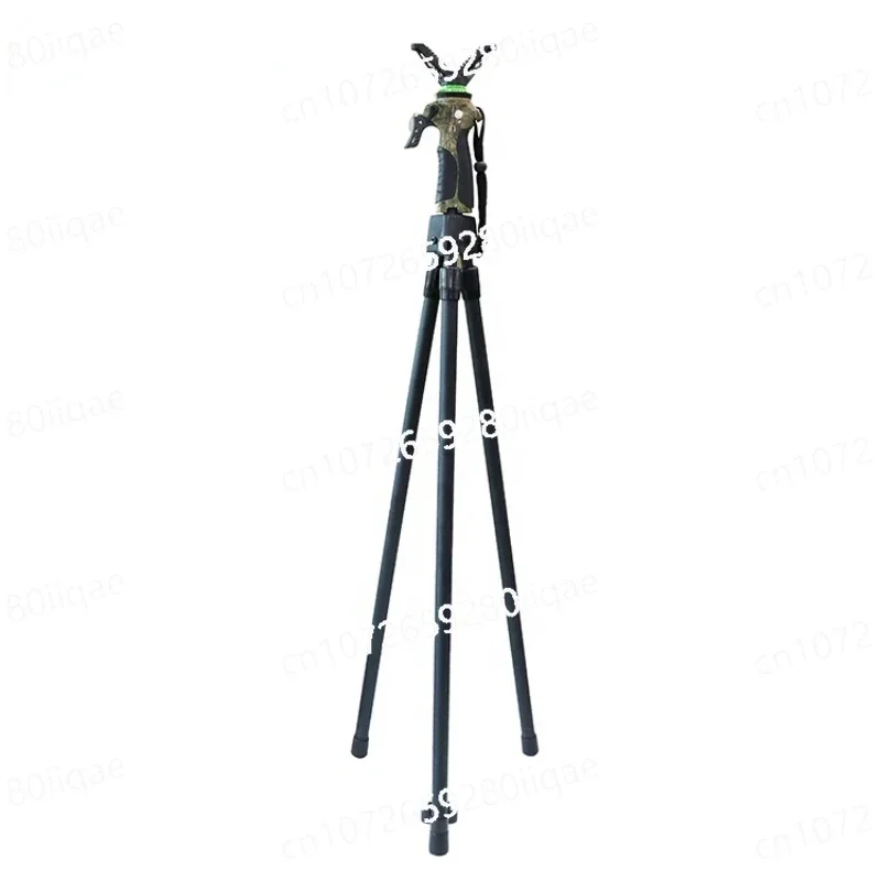 Sell V-shaped rotary yoke tripod telescopic shooting stick hunting stick popular