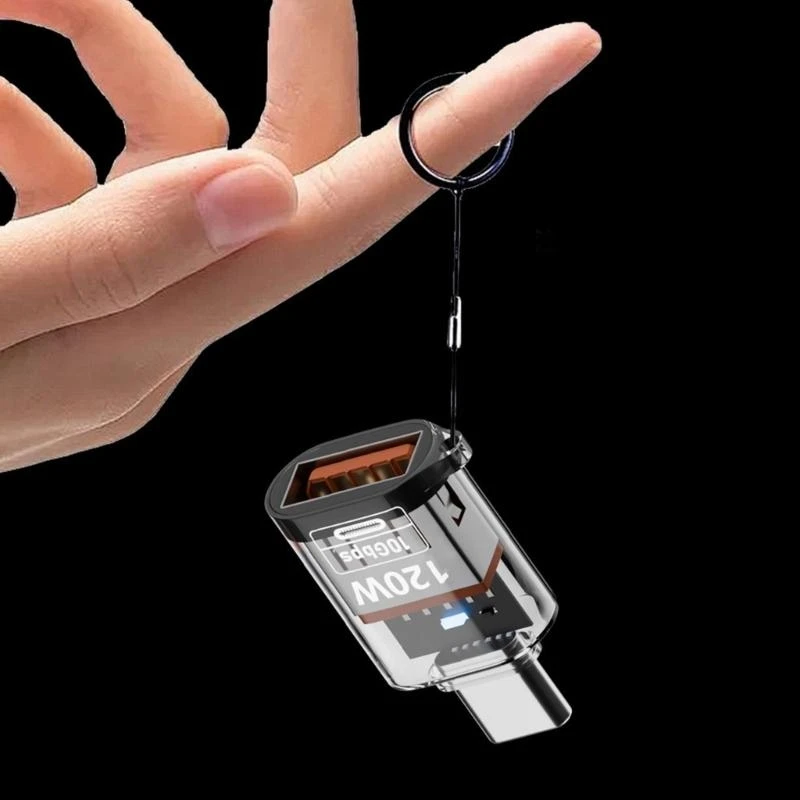 W89C محول USB C ذكر إلى محول USB أنثى محول النوع C OTG محول