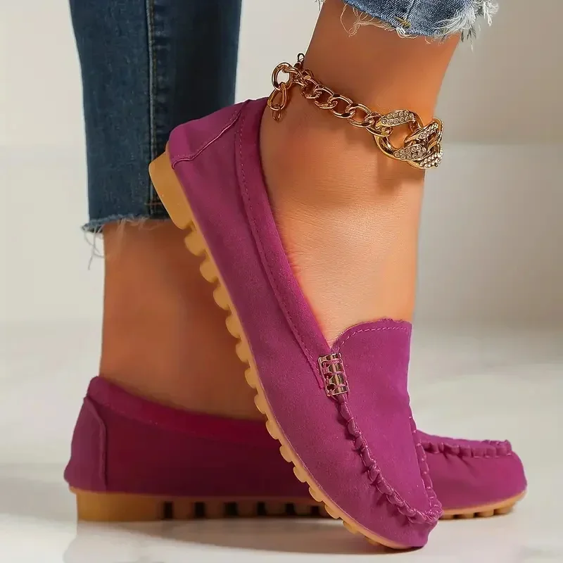 Zapatos planos para Mujer, nuevos mocasines planos ligeros informales, Zapatos Mary Jane cómodos y versátiles a la moda para Mujer, Zapatos De Mujer