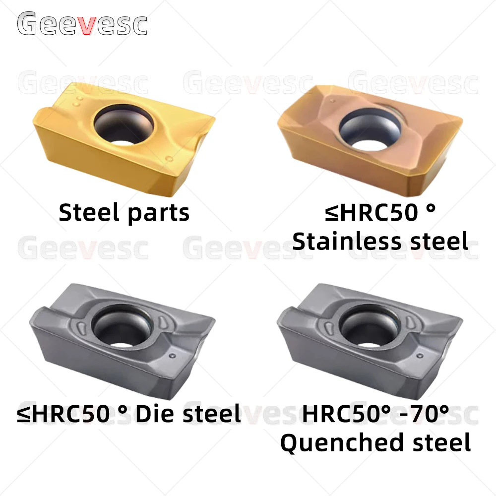 Imagem -03 - Face Milling Cutter Head Rod Carbide Insere Alumínio de Morrer Apmt1135 Apmt1604 Inserir 300r 400r Apmt 1135 1604 Aço Inoxidável