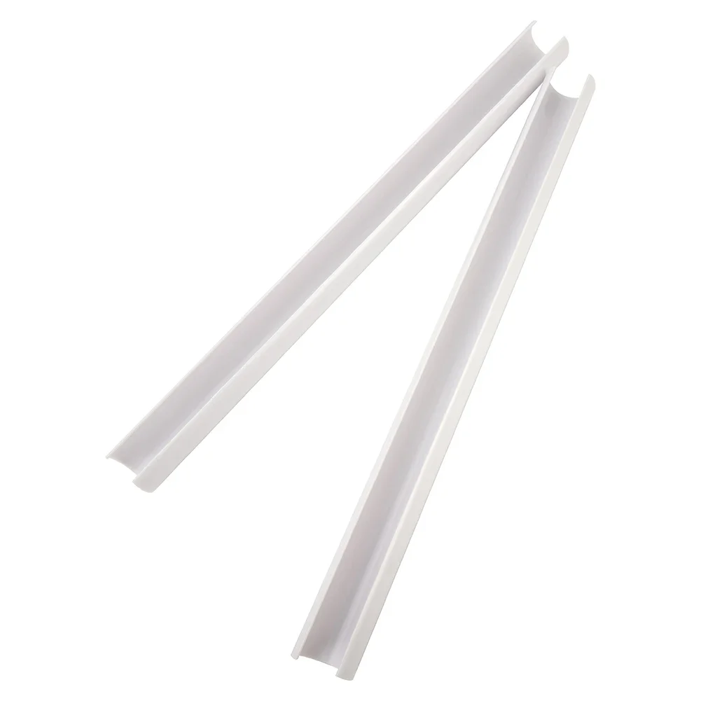 2PCS Support Grill Bar V Brace Wrap For BMW F30 F31 F32 F33 F34 F35 White Front Grille Trim Strips Car Accessories